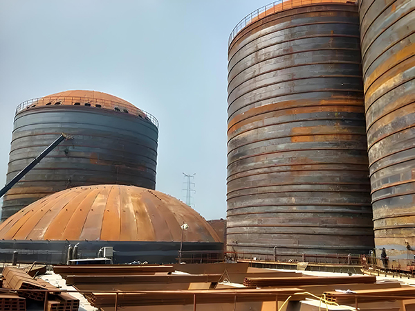 定城镇焦粉钢板仓